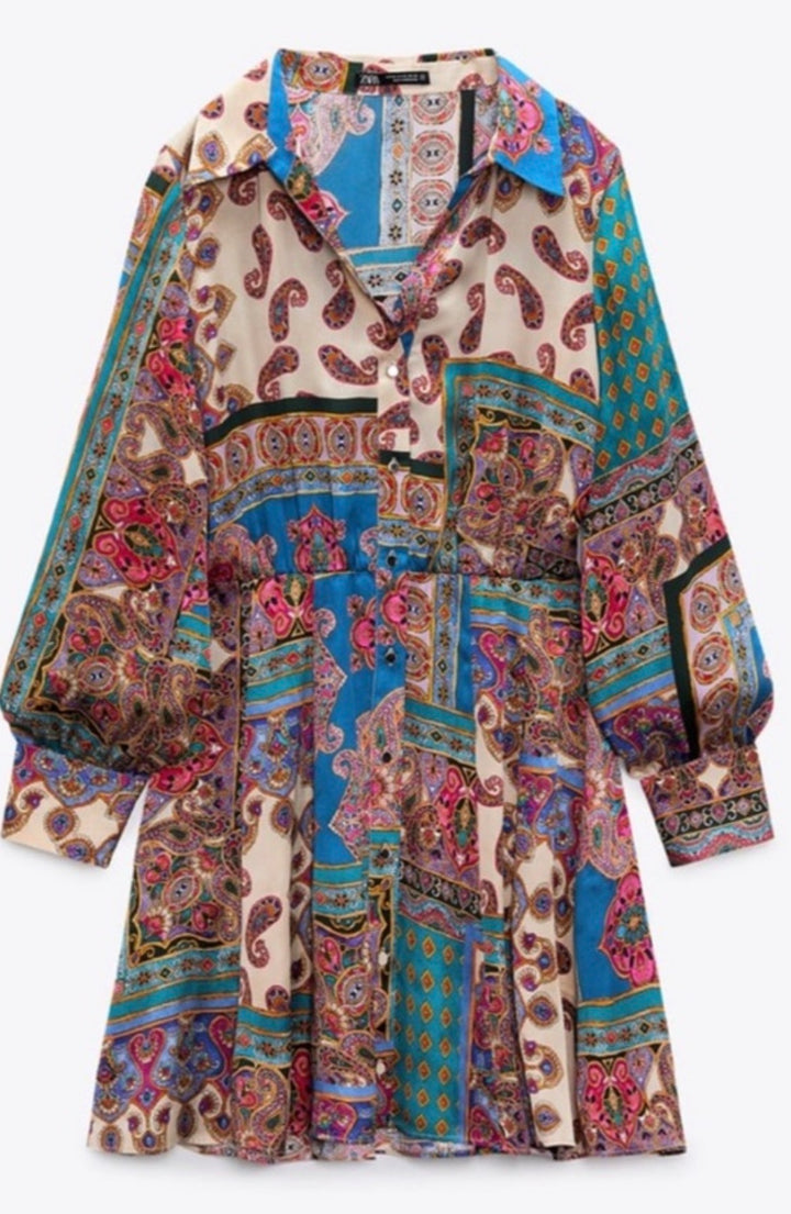 Zara dresses mini, XS print
