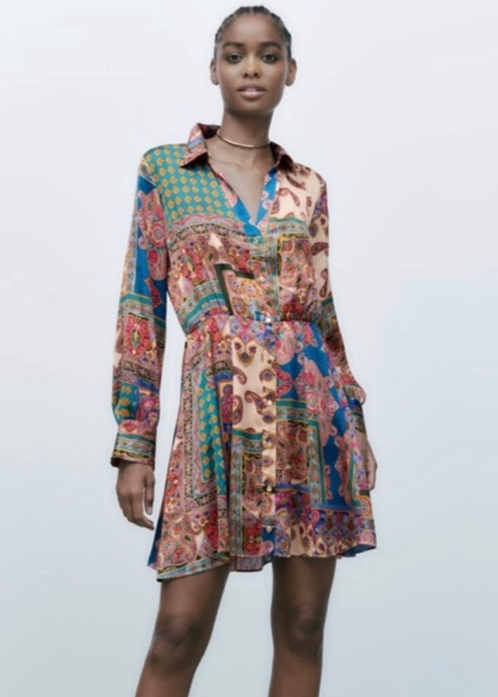Zara dresses mini, XS print