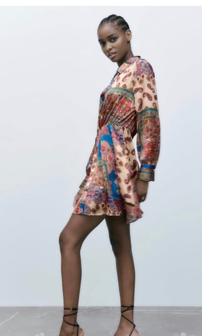 Zara dresses mini, XS print