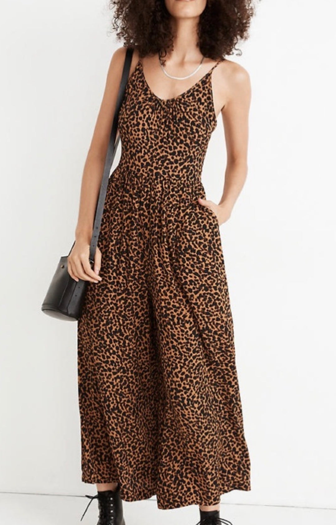 Madewell  pant romper, 0 print