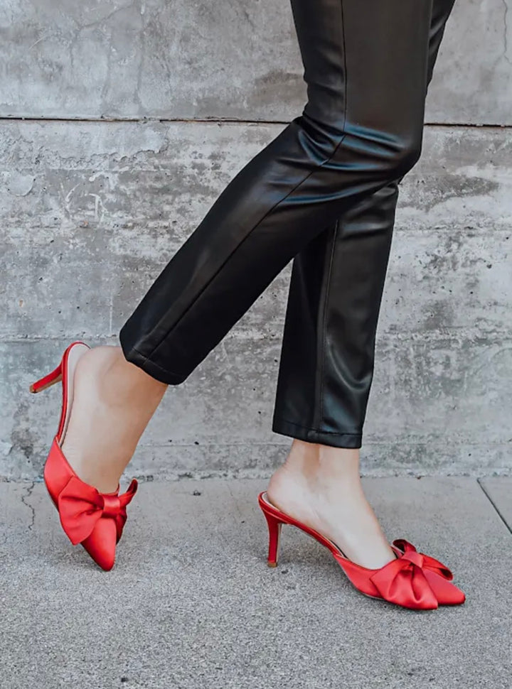 Lulus heels, 8 red
