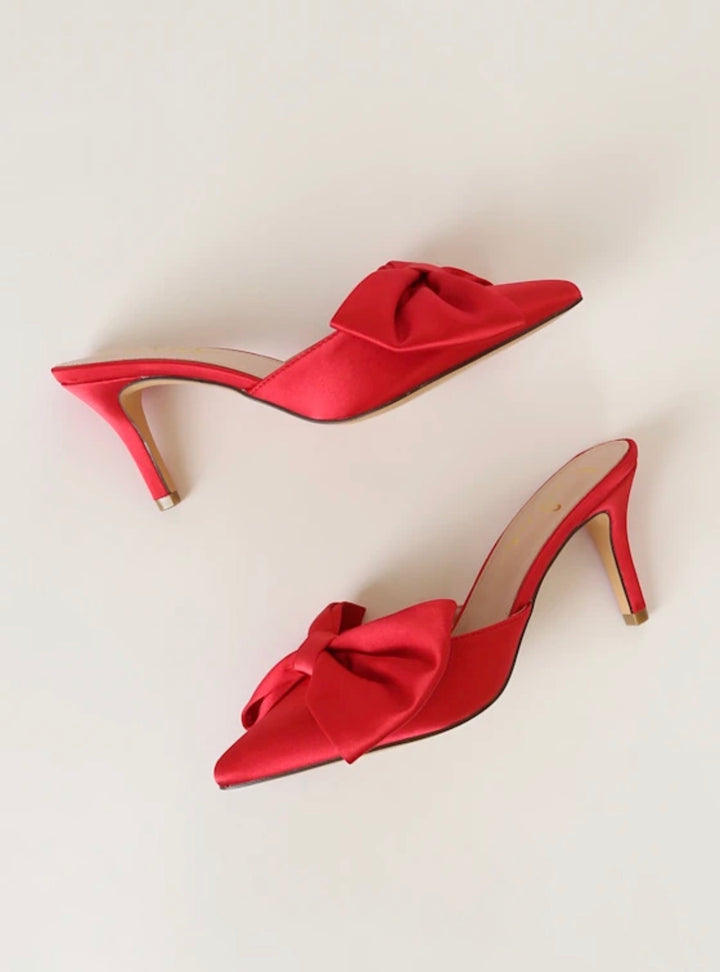 Lulus heels, 8 red
