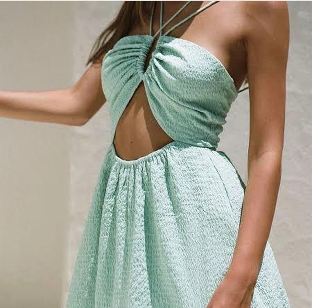 Sabo dresses mini, small green