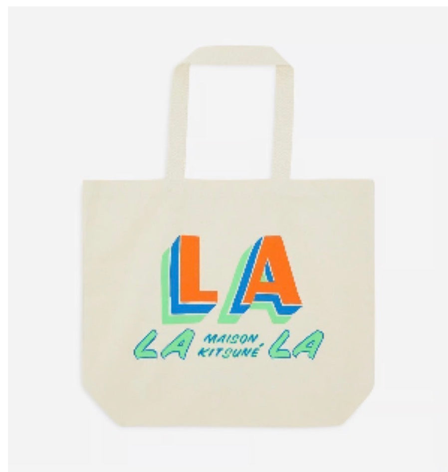 Maison Kitsune bag, os Tan