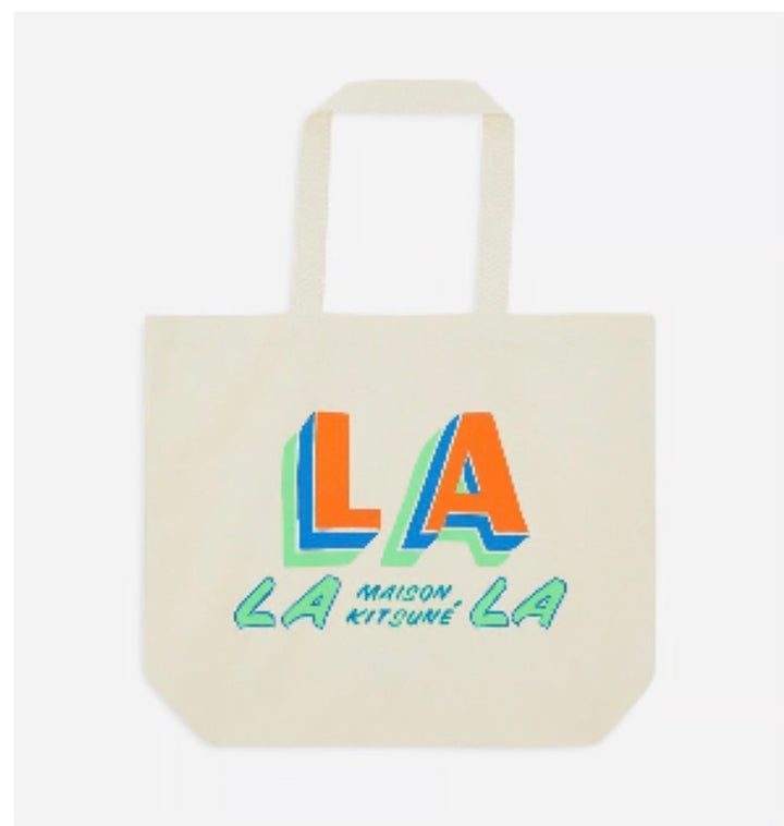 Maison Kitsune bag, os Tan