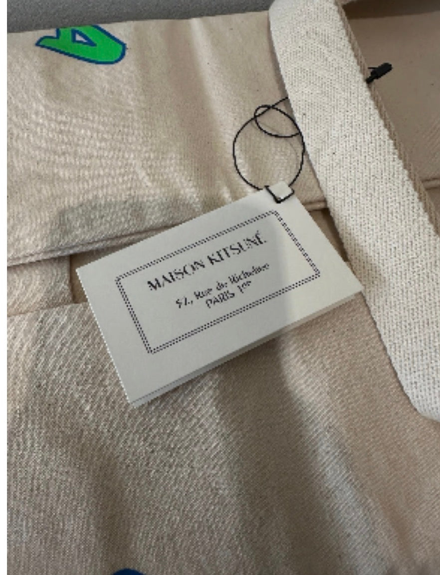 Maison Kitsune bag, os Tan