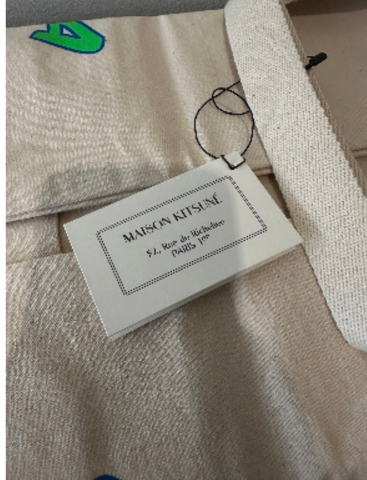 Maison Kitsune bag, os Tan