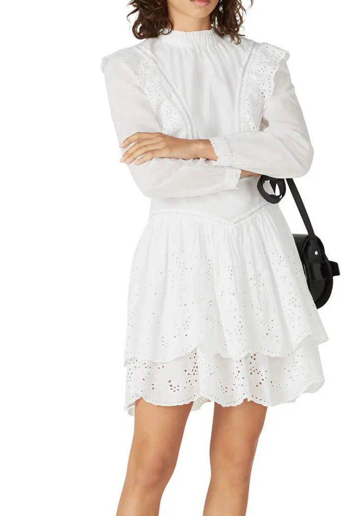 All Saints dresses mini, small white