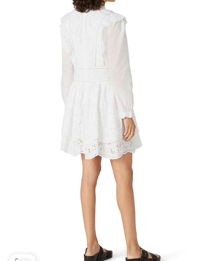 All Saints dresses mini, small white