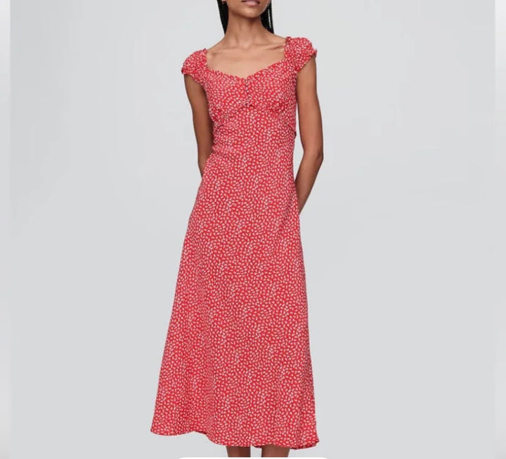 Gap dress midi, m red