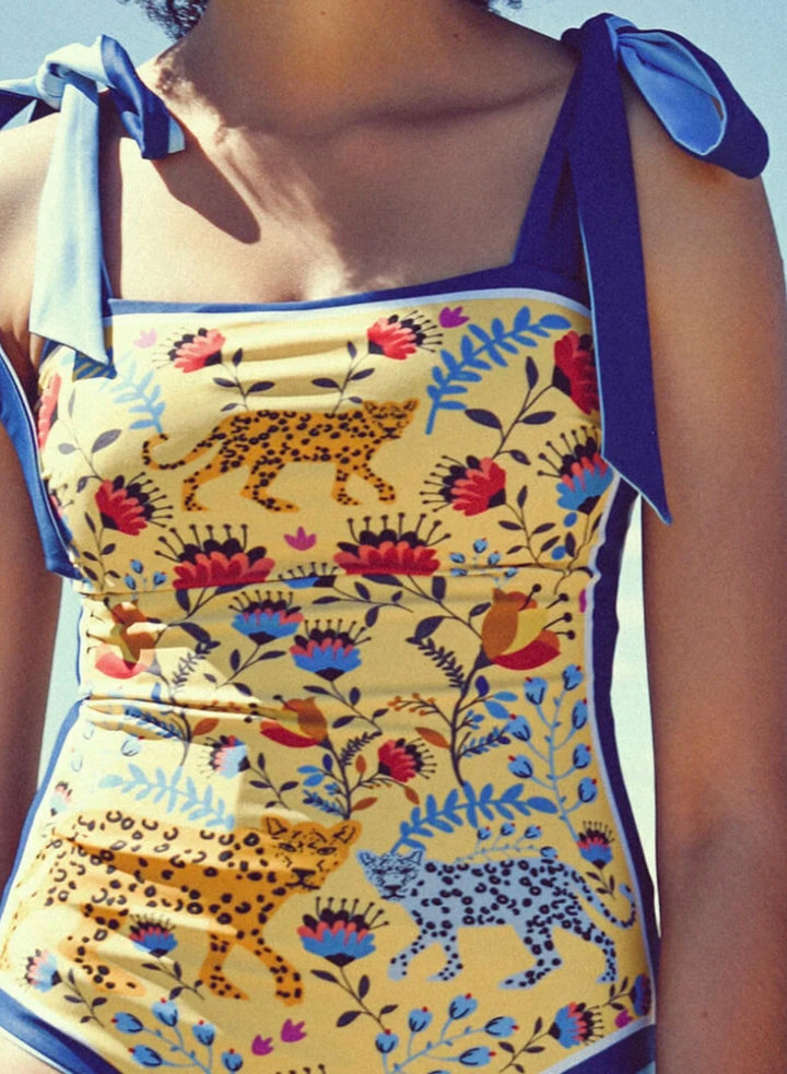 Jessie Zhao one piece, small print