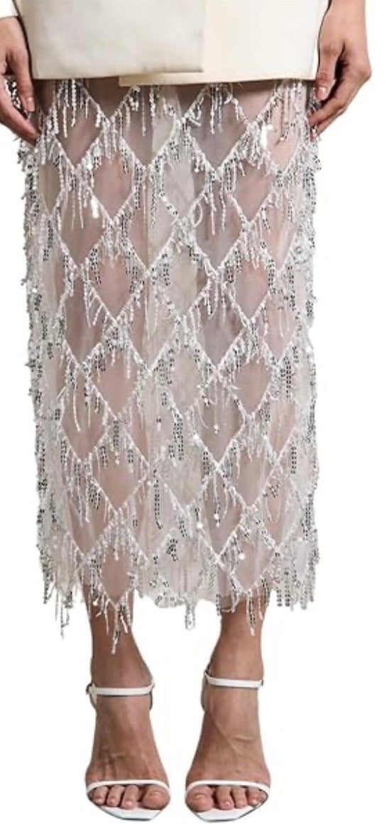 skirt, OS sheer
