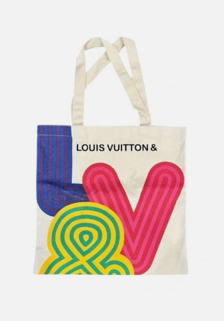 Louis Vuitton tote, OS print