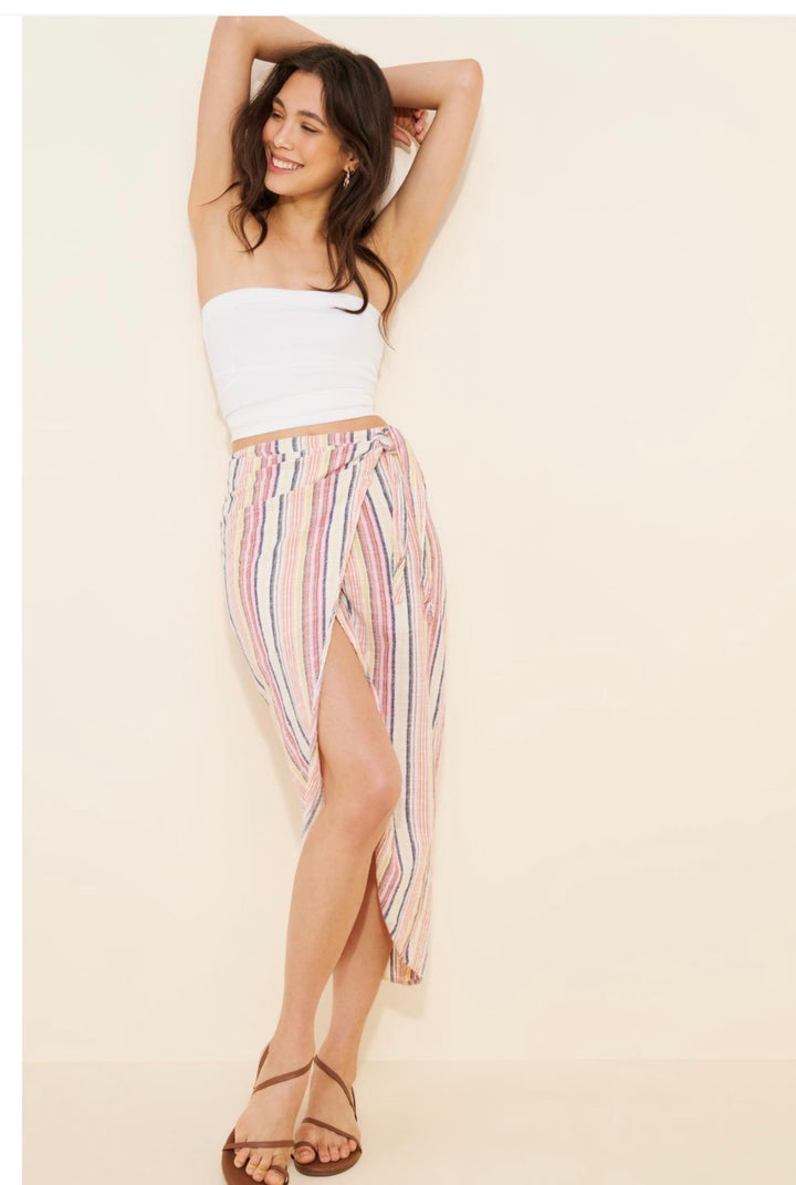 Free People maxi skirt, 8 print