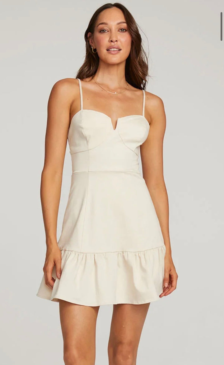 Saltwater Luxe dresses mini, small off white
