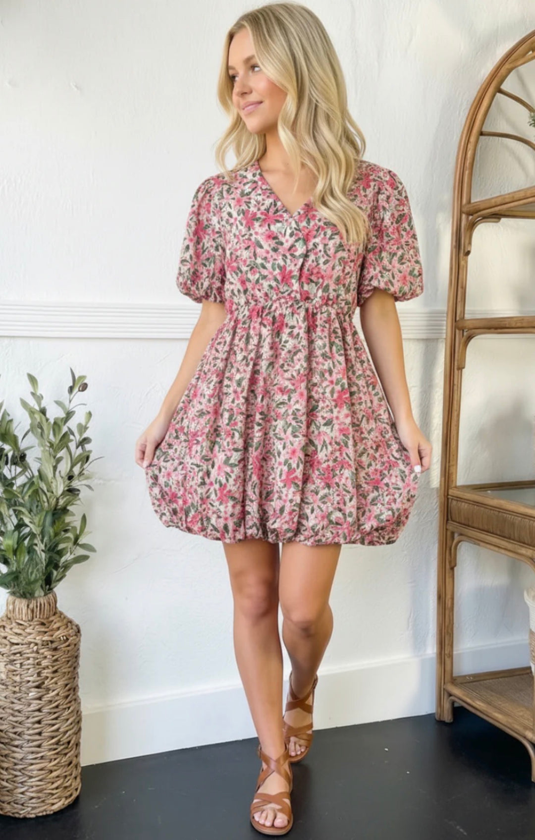 ANDTHEWHY dresses mini, large print