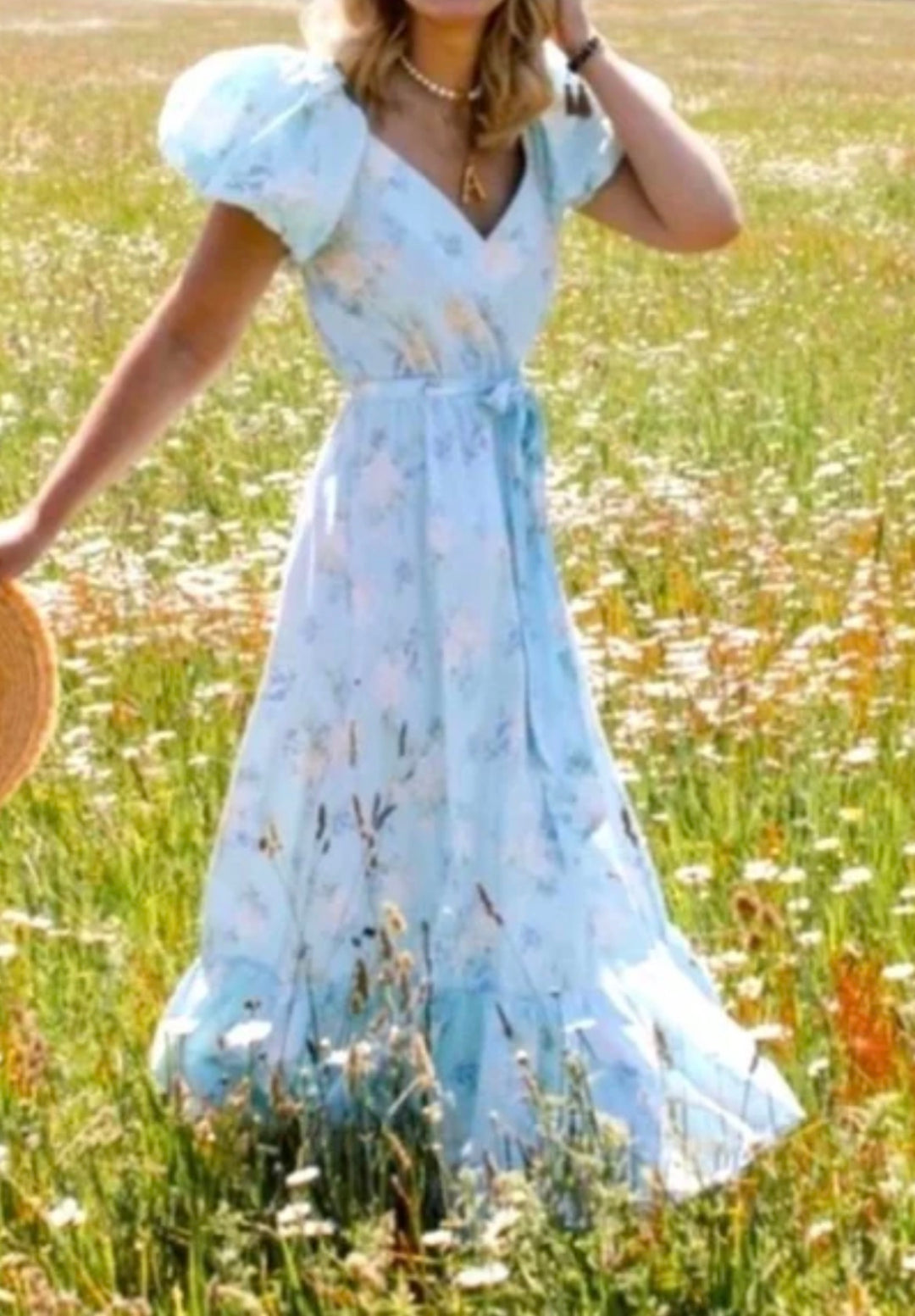 Love Shack Fancy dress maxi, 10 print