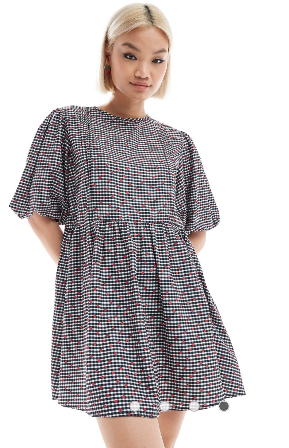 Daisy Street dresses mini, medium gingham
