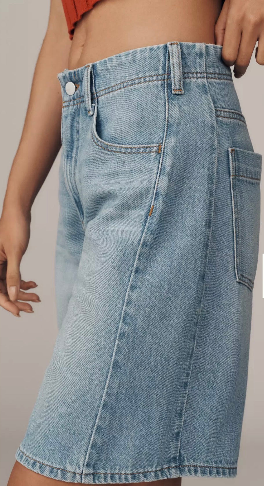 Pilcro denim shorts, 30 blue
