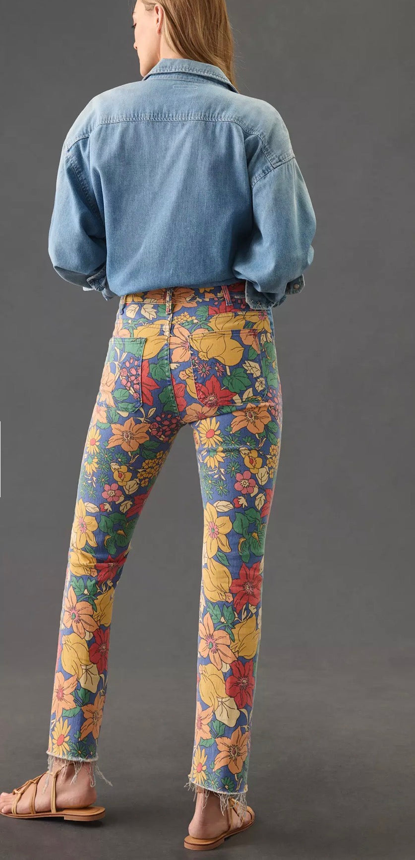 Mother jeans, 28 print