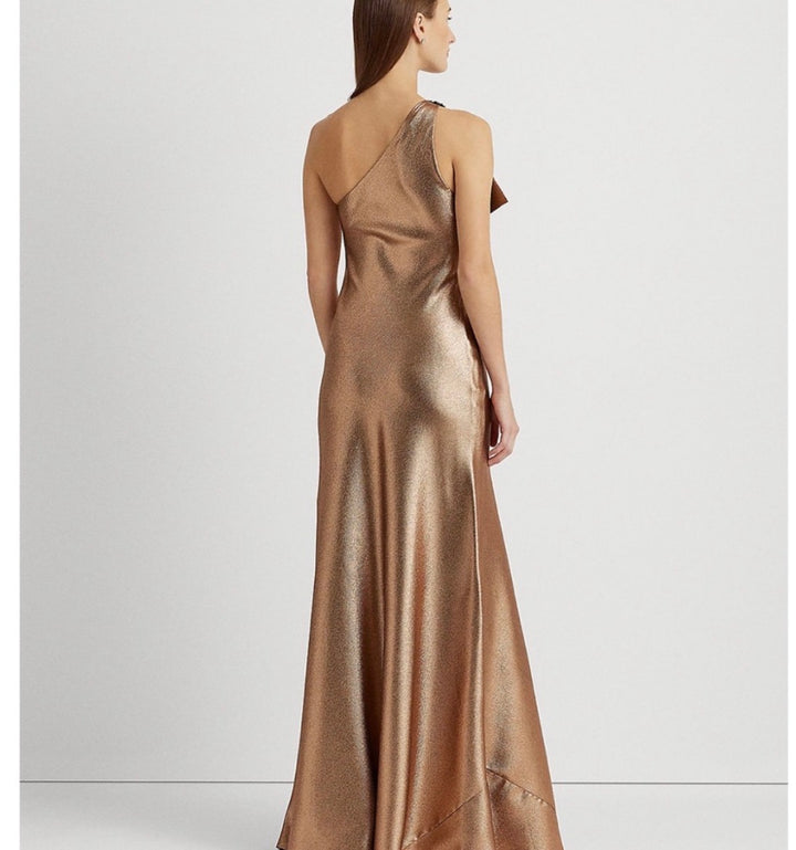 Lauren  dress maxi, 10 bronze