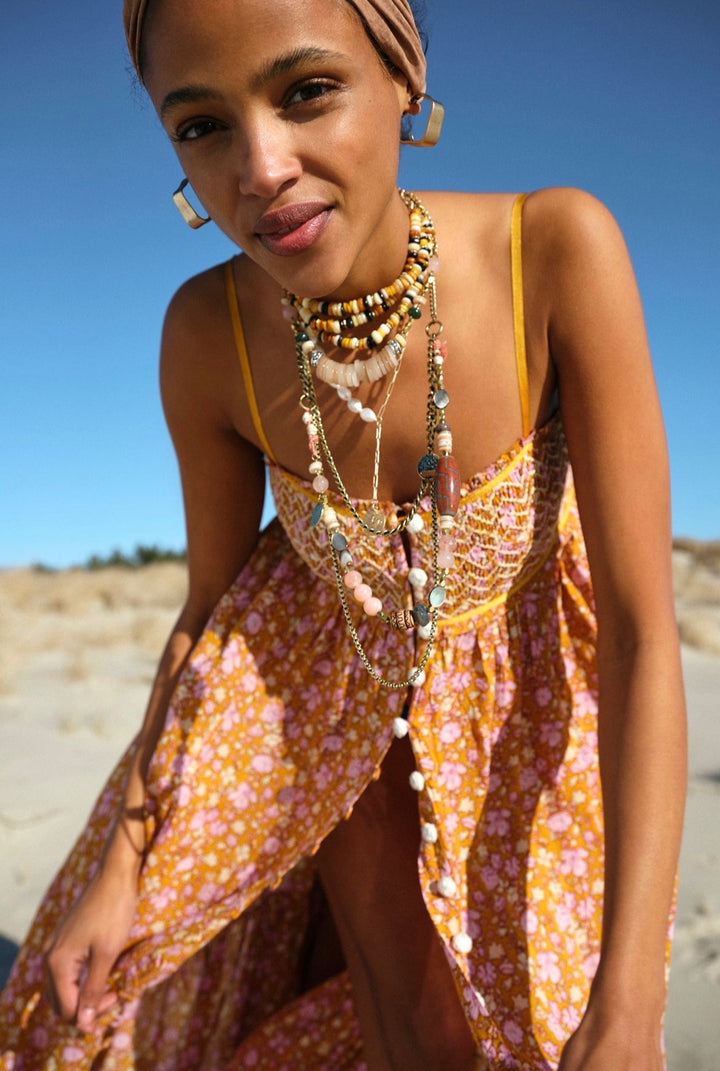 Free People dress maxi, XS print
