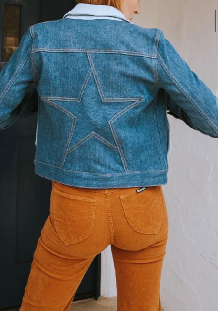 stoned immaculate Denim Jacket, small blue