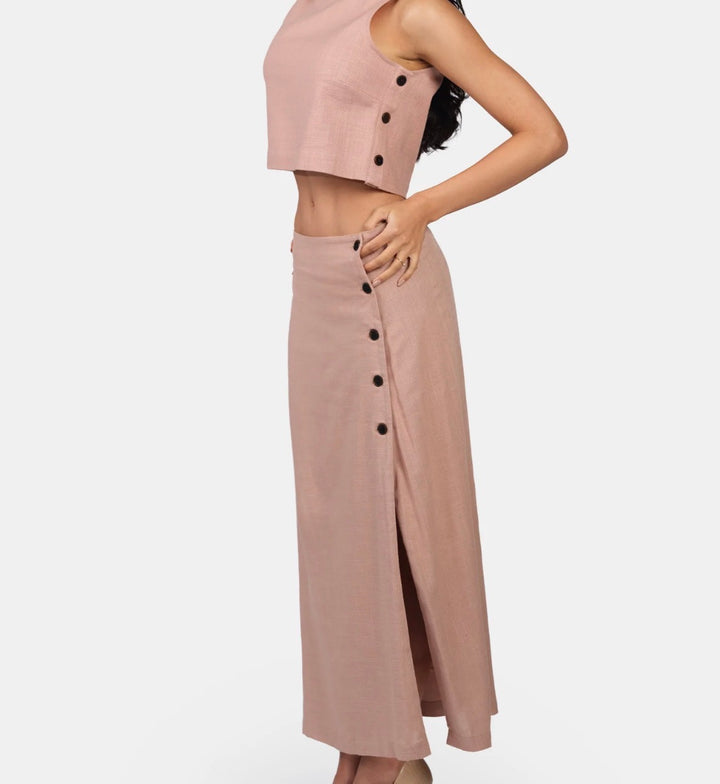 RD style maxi skirt, small blush