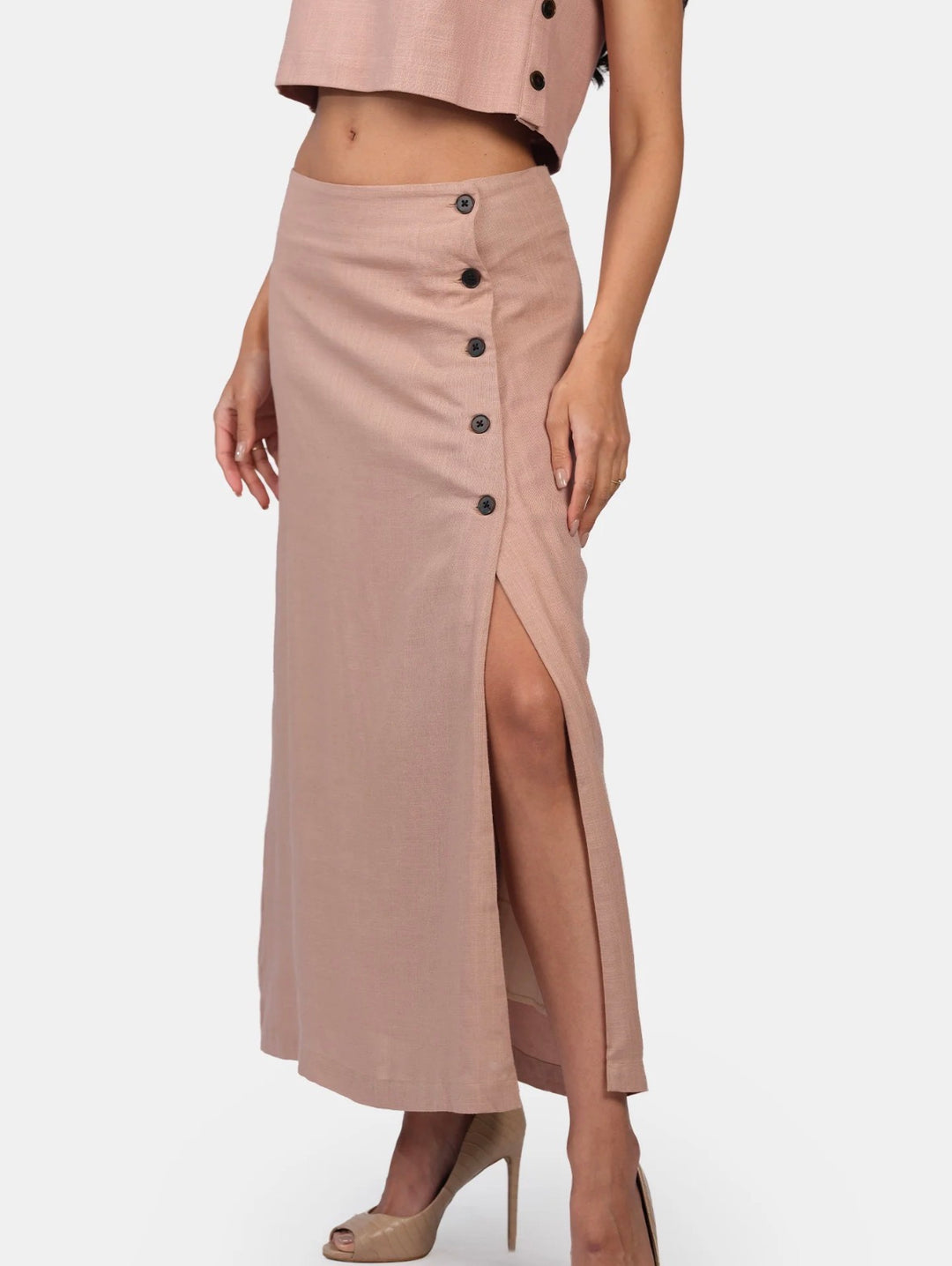 RD style maxi skirt, small blush