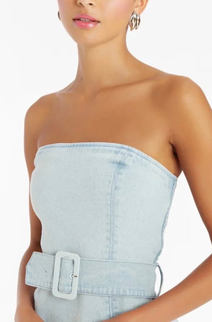 Amanda uprichard denim dress, XS blue