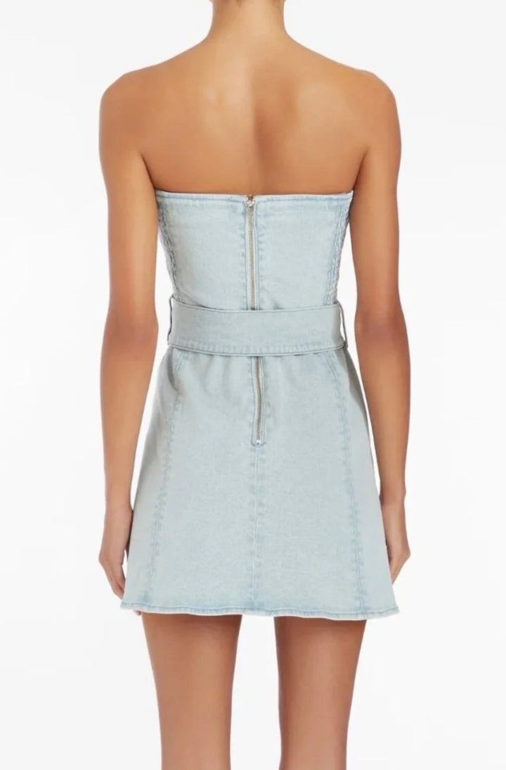 Amanda uprichard denim dress, XS blue