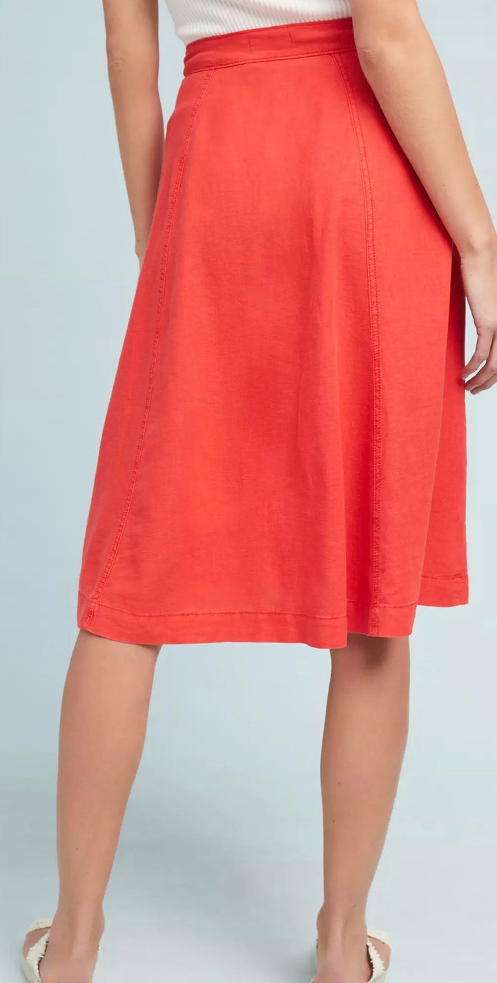 Maeve maxi skirt, 4 red