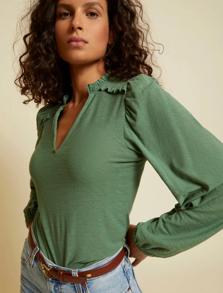 Nation long sleeve, small green