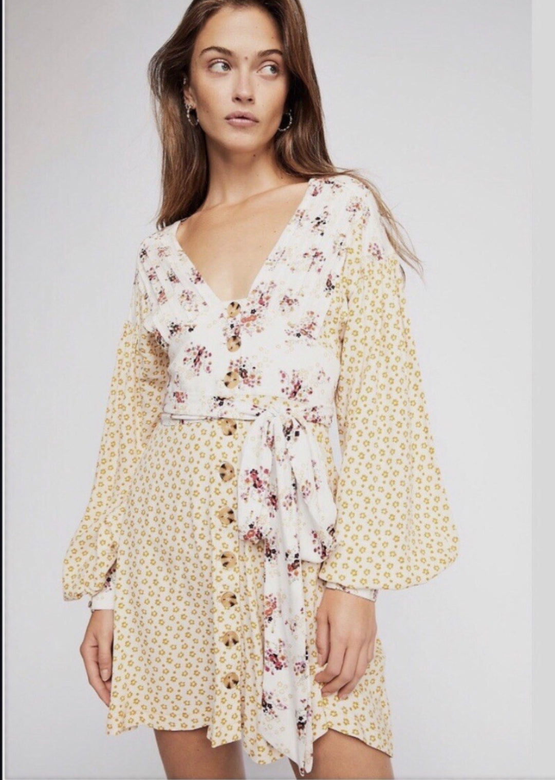 Free People dresses mini, small print