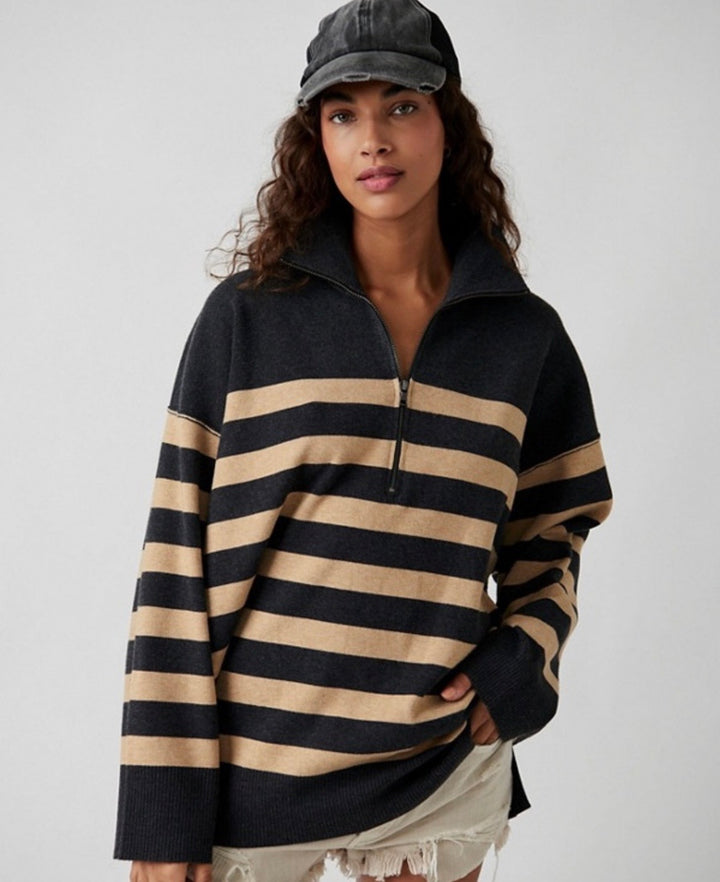 Free People long sleeve, small striped