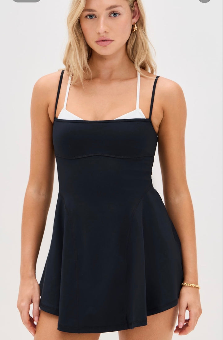 Free People romper, medium black