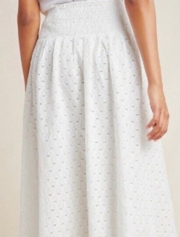 Maeve maxi skirt, 6 white