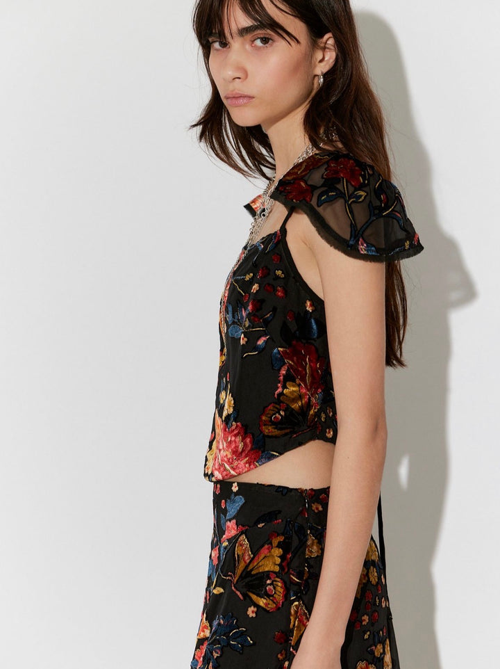 Free People tank, medium black