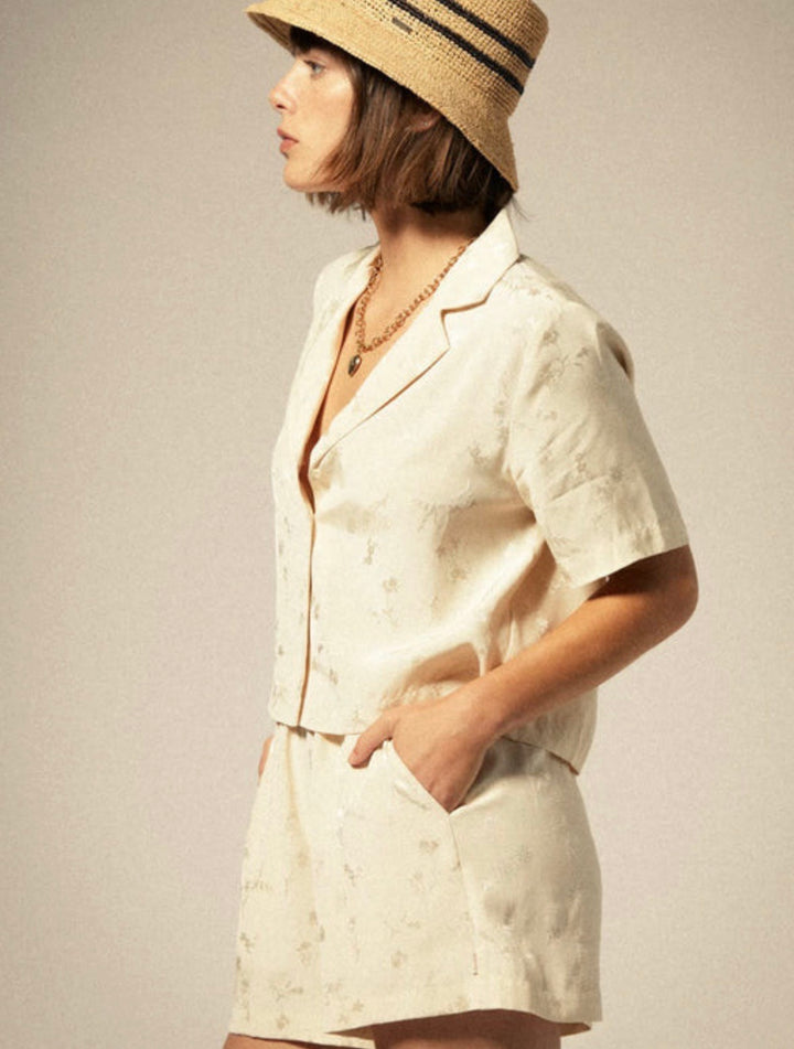 brixton pajamas, 8 off white