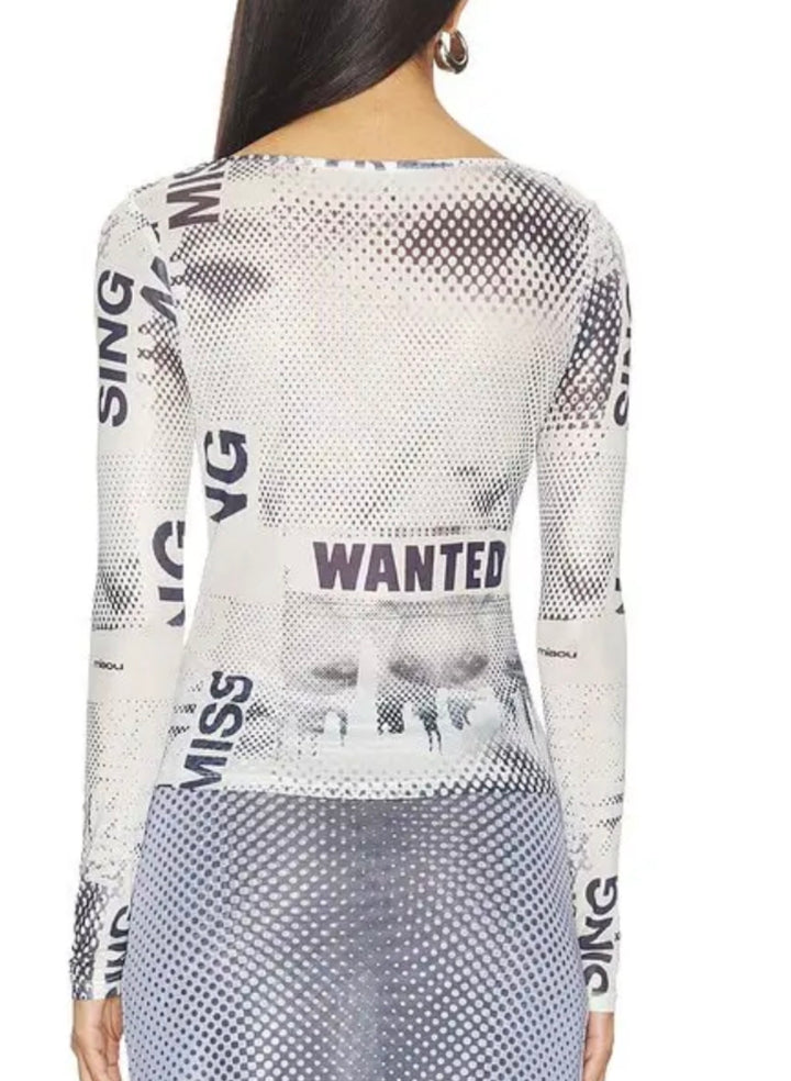 Miaou long sleeve, xl print
