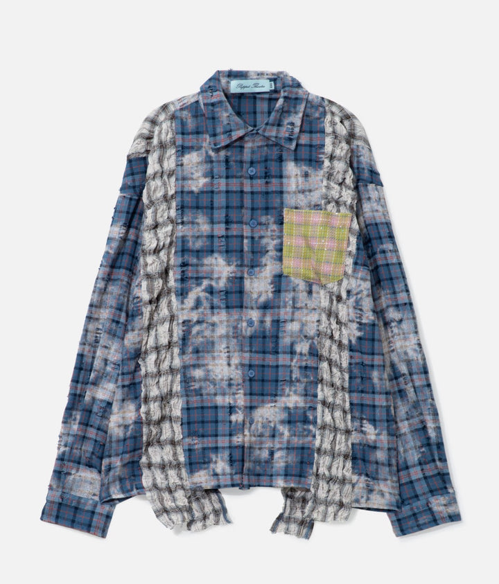 Puppet Theater blouse, XL Plaid