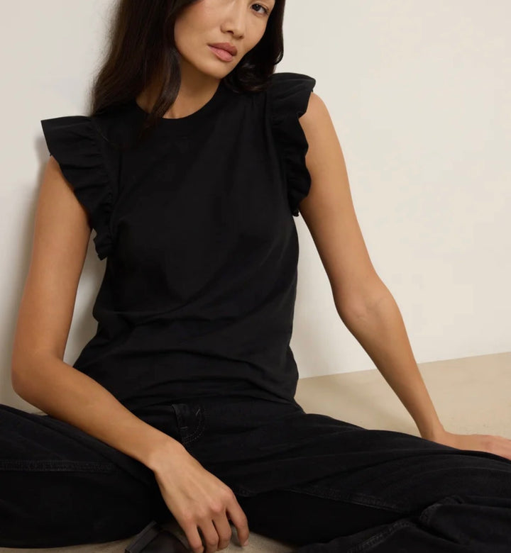 Nation t-shirt, small black