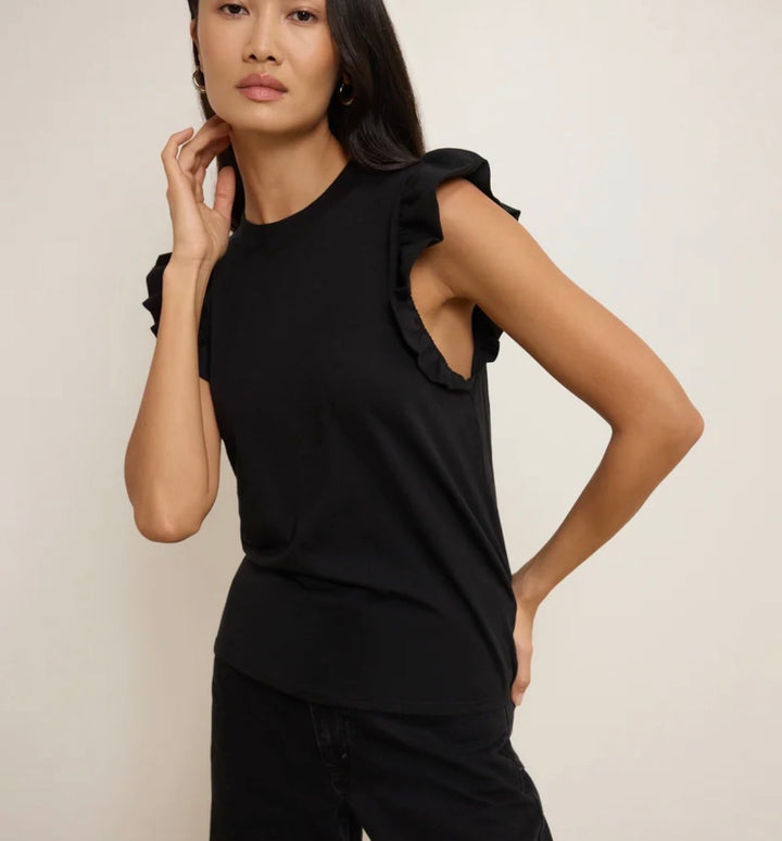 Nation t-shirt, small black