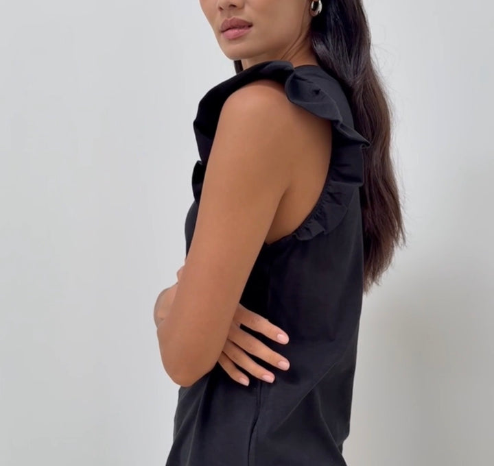 Nation t-shirt, small black
