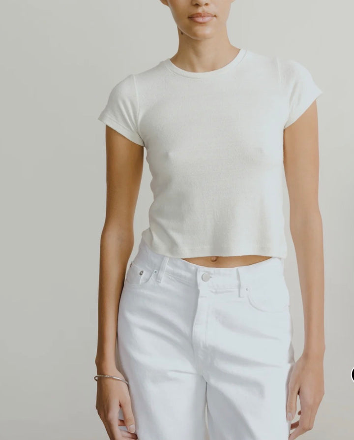 OZMA t-shirt, small off white