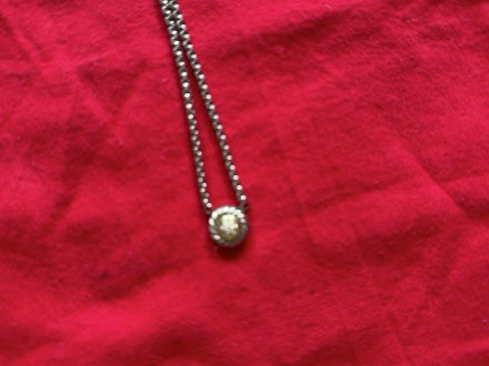 David Yurman necklace,  sliver
